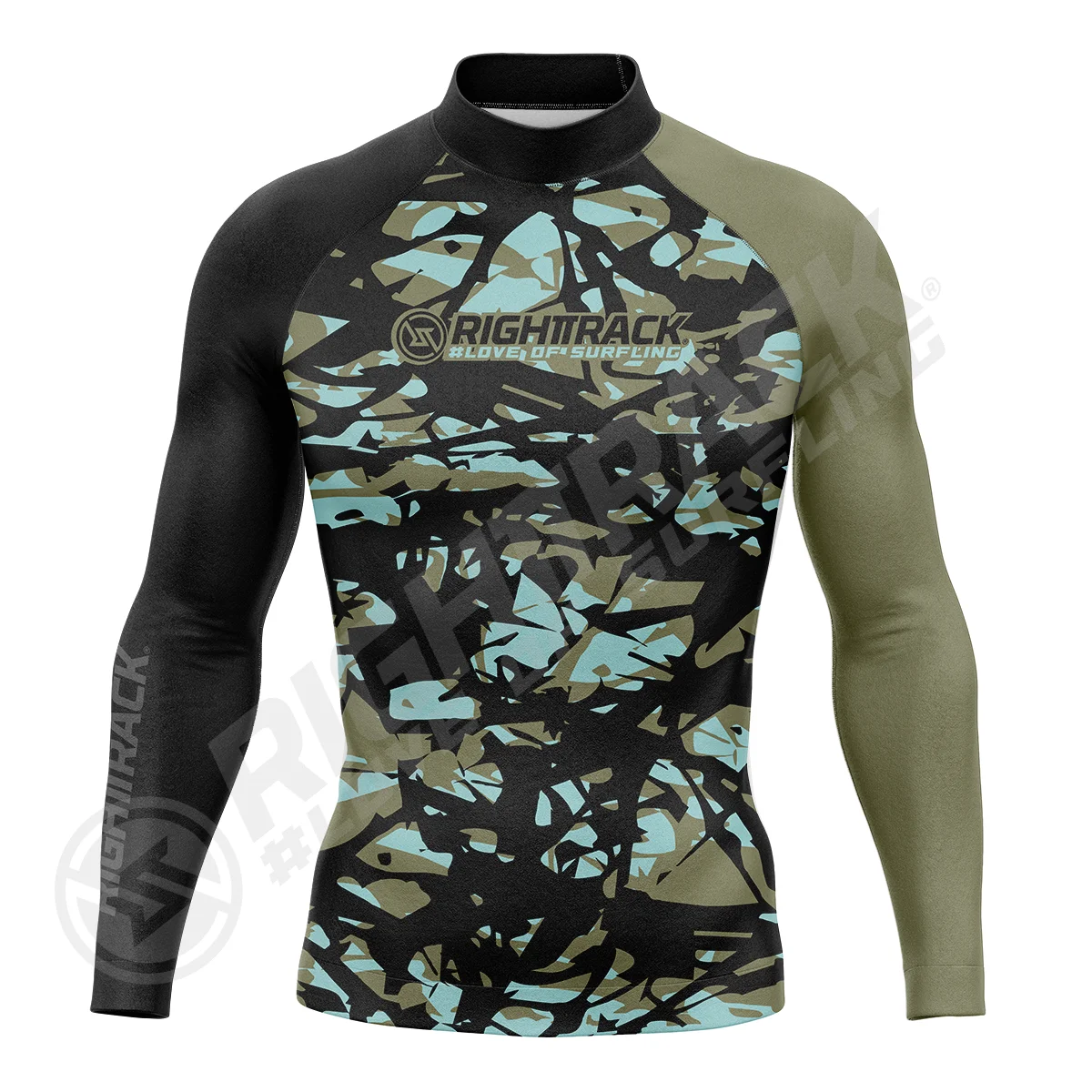 Camisa de Surf para hombre, ropa deportiva de Lycra de la Costa Dorada, Rashguard rightytrack, traje de baño UV para playa, UPF50 +, gran oferta