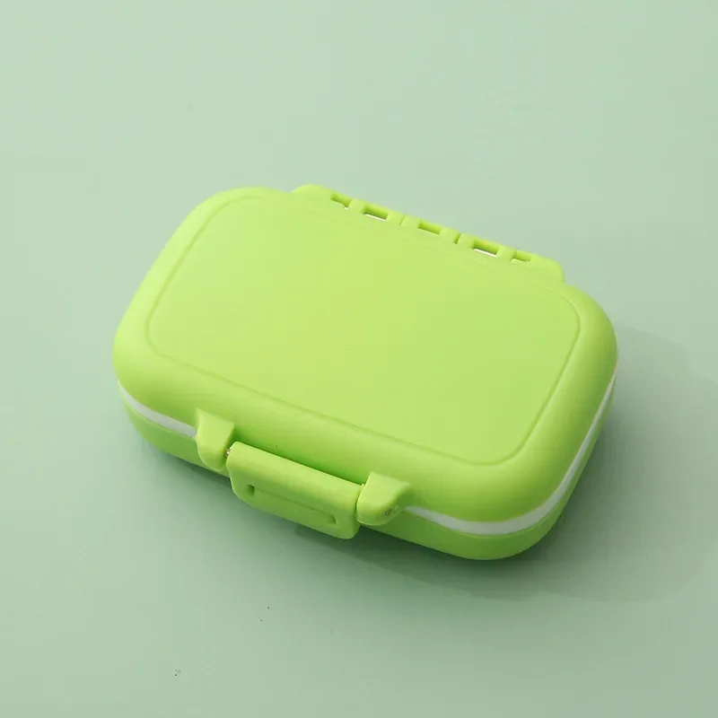 Mini Portable Pills Organizer Case 3 Grids PillBox Tablet Storage Container Weekly Medicine Pill\'s Box Pill Case Drug Dispense