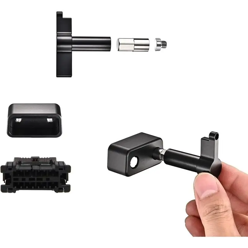 OBD2 Port Anti-Theft Lock Obd Blocker Key Cloning Prevention Auto Port Protector OBD Lock Set