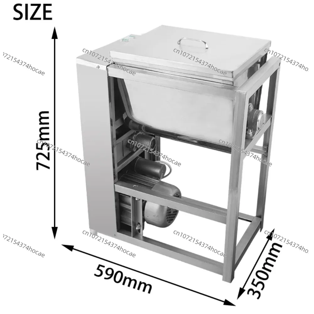 Commercial Stainless Steel Dough Mixer Machine For Pizza Bread Industrial Use