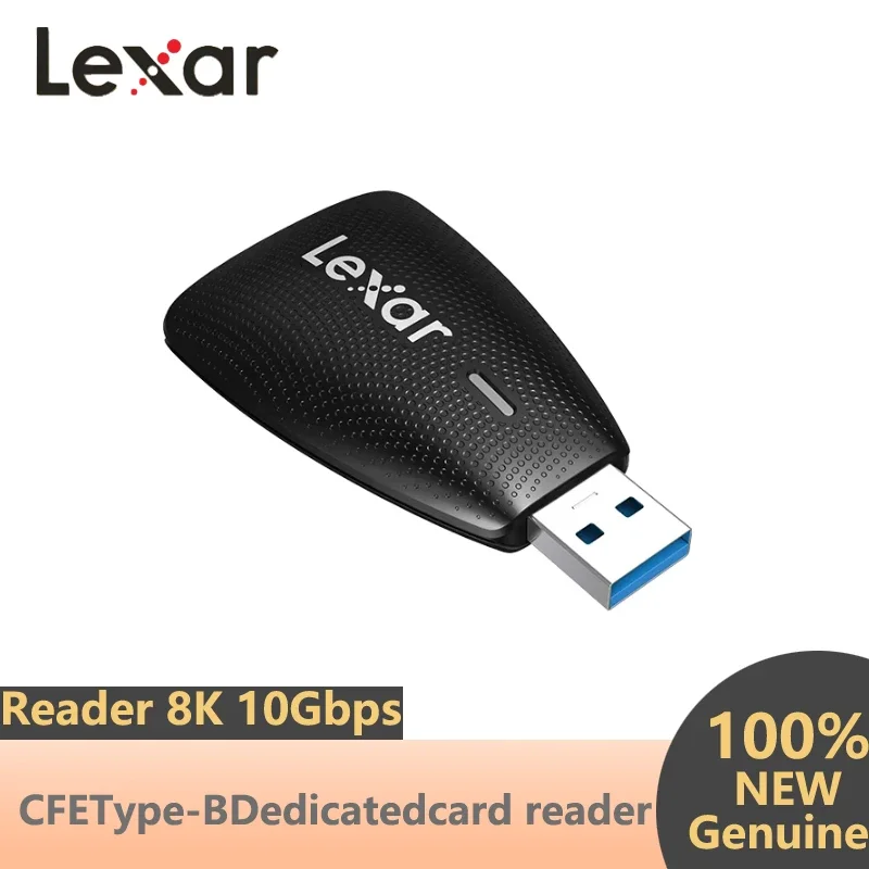 

Lexar USB3.1/3.2 Type-C Card Reader, Supports SD/MicroSD/TF, Lightweight Adapter for Laptops, Desktops and Smart Devices