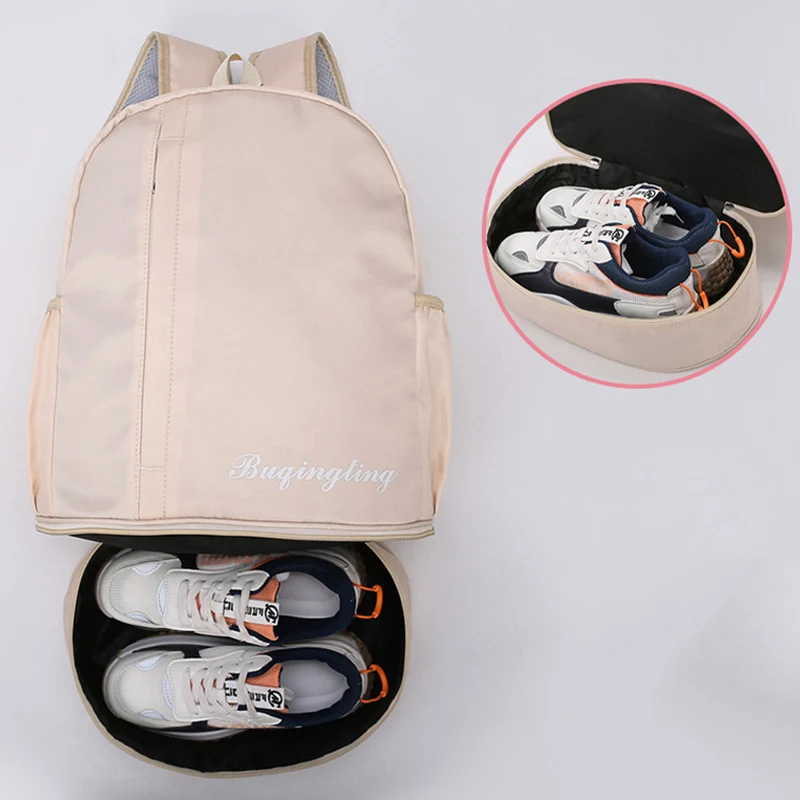 Gym Backpack Swimming Travel Bag for Women Men With Shoes Pocket Dry Wet Bags Outdoor Pool Beach School Fitness Training Bag