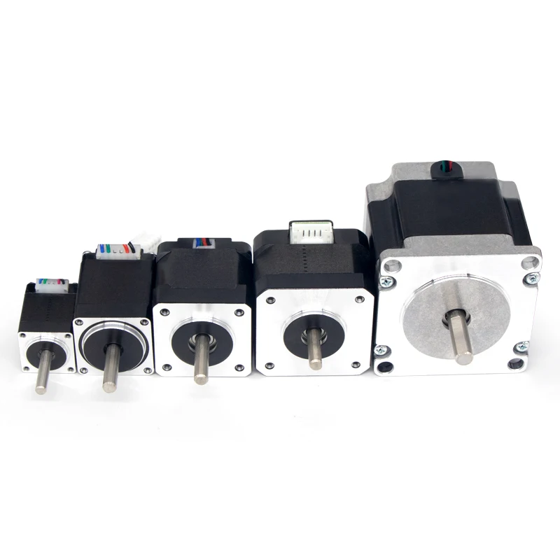 UMOT Compact Hollow Rotor Motor Nema8/11/14/15/17/23 Shaft Stepper Motor Diameter 5/8mm Hole 3/4.2mm Double Hollow Shaft for CNC