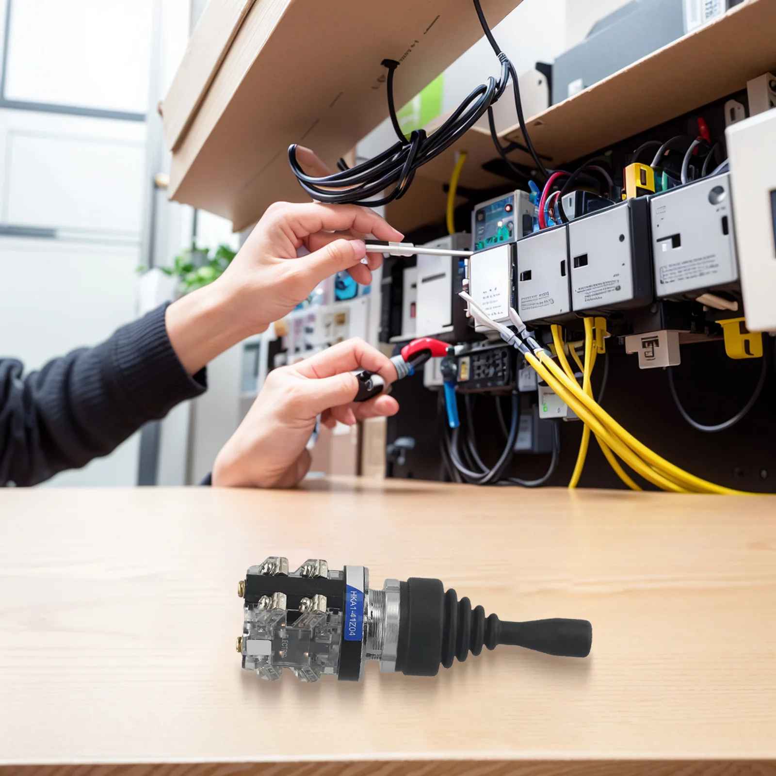 ネジ留め式端子付きコントローラー,スイッチコントローラー,磁気スターターとリレーに最適,hka141z04,4ウェイ