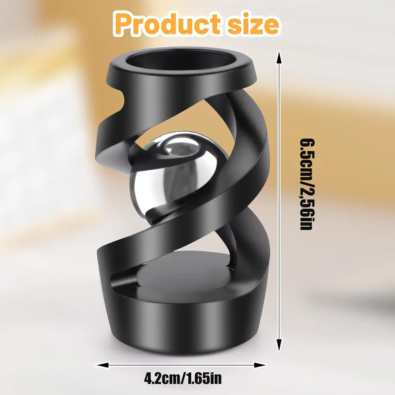 Suspended Spinning Top With Visual Effect Stress Relief Focus Tool Adults Kids Suspended Gyroscope Fidget Spinner Fidget Toy