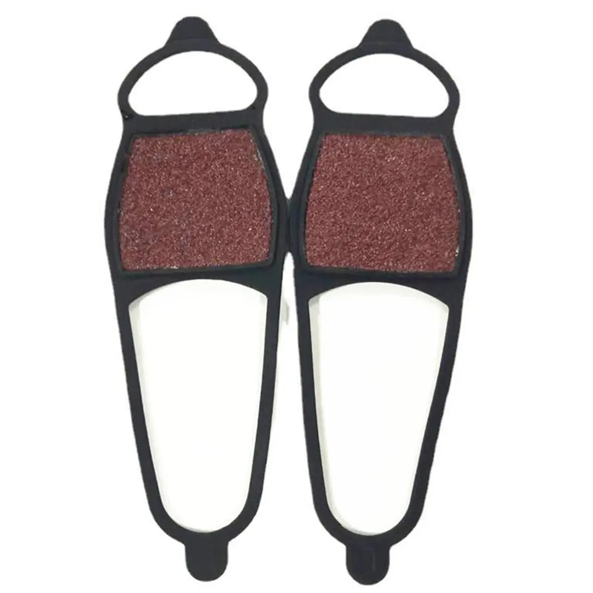 AT33 Outdoor Anti-Slip Shoe Covers with Double Sided Crampons Designed for Improved Traction on Ice, Snow,and Winter Surfaces
