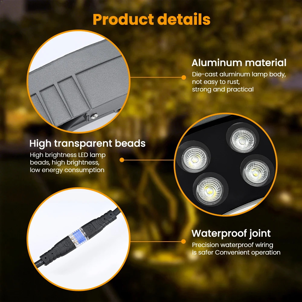 A3 オタパ リングライト 莇 AC220V LED Ring Tree Light Outdoor Waterproof Palm Tree Uplight