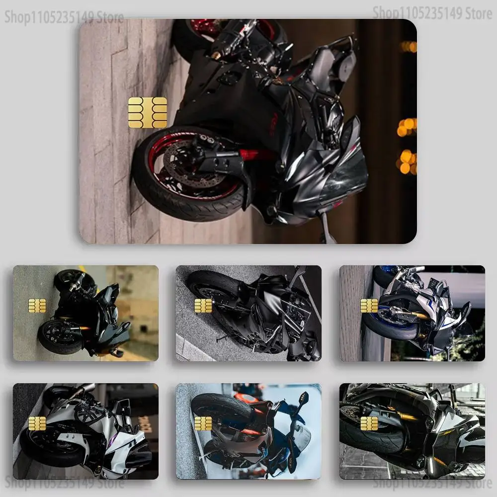 

Y-Yamahaes Cool Motorrad Credit Debit Bank Film Skin Sticker Front Cover