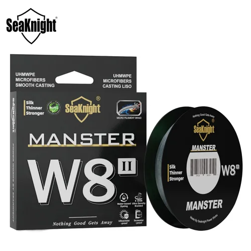 Imagen 1 del producto SeaKnight marca W8 II serie PE líneas de pesca 300M 8 tejidos línea trenzada multifilamento revestimiento actualizado para pesca en agua salada