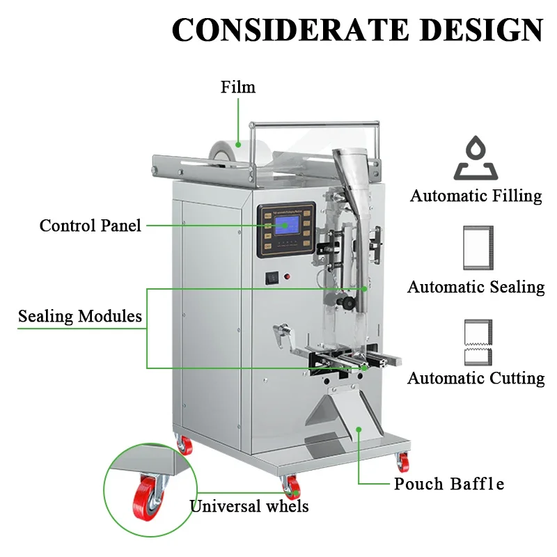 Automatic Juice Popsicle Filling And Sealing Machine Liquid Packaging Machines