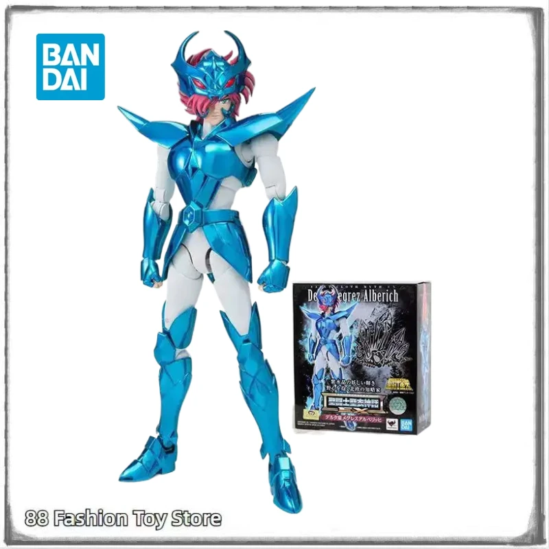 

In Stock Original Bandai Saint Seiya Cloth Myth Ex Delta Megrez Alberich Amethyst Action Figures Toy Collection Gift Model