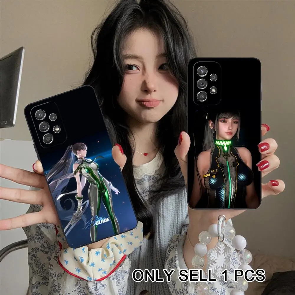 Funda Protectora para Teléfono Stellar Game Blade, Compatible con Samsung Galaxy A26, 25, 24, 23, 22, 21, 17, 16, 15, 14, 13, 12, 11, 5G, TPU Suave, Antigolpes