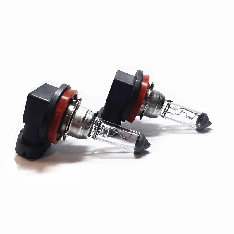 2pcs H11 Halogen Bulb 3200K Quartz Glass Car Fog Light 12V55W Auto Lamp Halogen Headlight Bulbs White Fog Lights Car Accessory