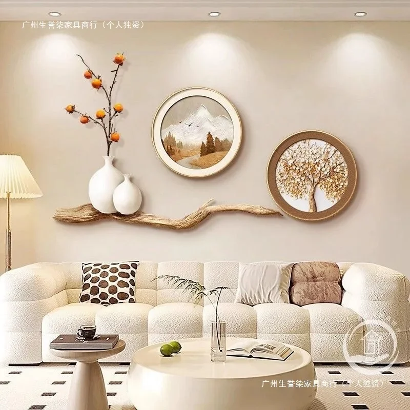Back with backers 2026 living room decorative paintings high-end sofa background wall hanging paintings high-end landscape