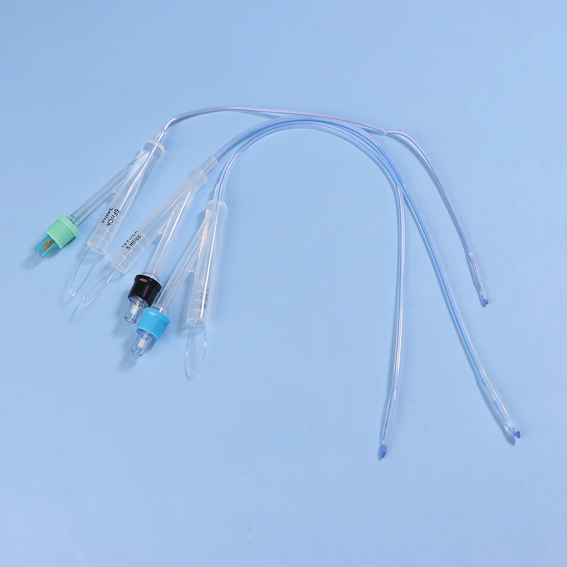 

1Pc Medical Disposable Silicone Urinary Catheter 2 Way Silicone Foley Balloon Catheter For Incontinence Children 6/8/10Fr