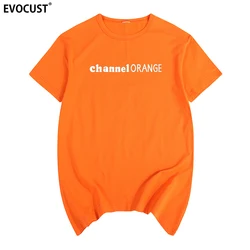 Orange Hip Hop T-shirt Frank Blond Rapper Cotton Men T shirt New TEE TSHIRT Womens Tops