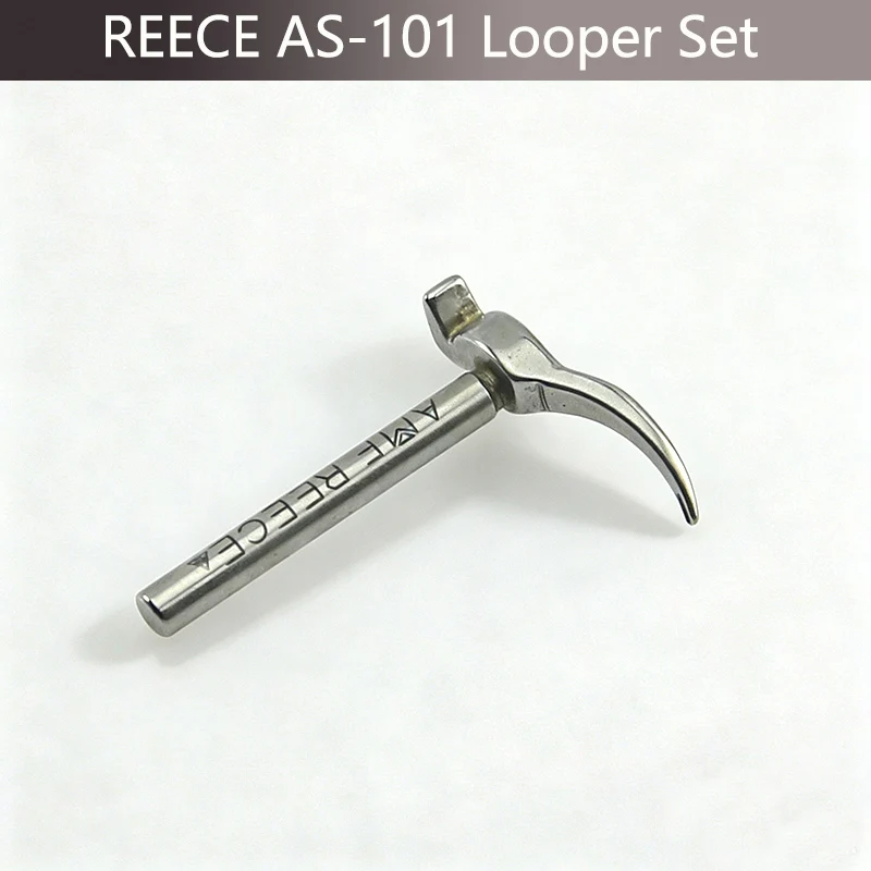 Top Quality 4Pcs Looper Set AS-101 Fit AMF REECE S101 S104 Round Eyelet Buttonhole Sewing Machine Replacement Spare Parts