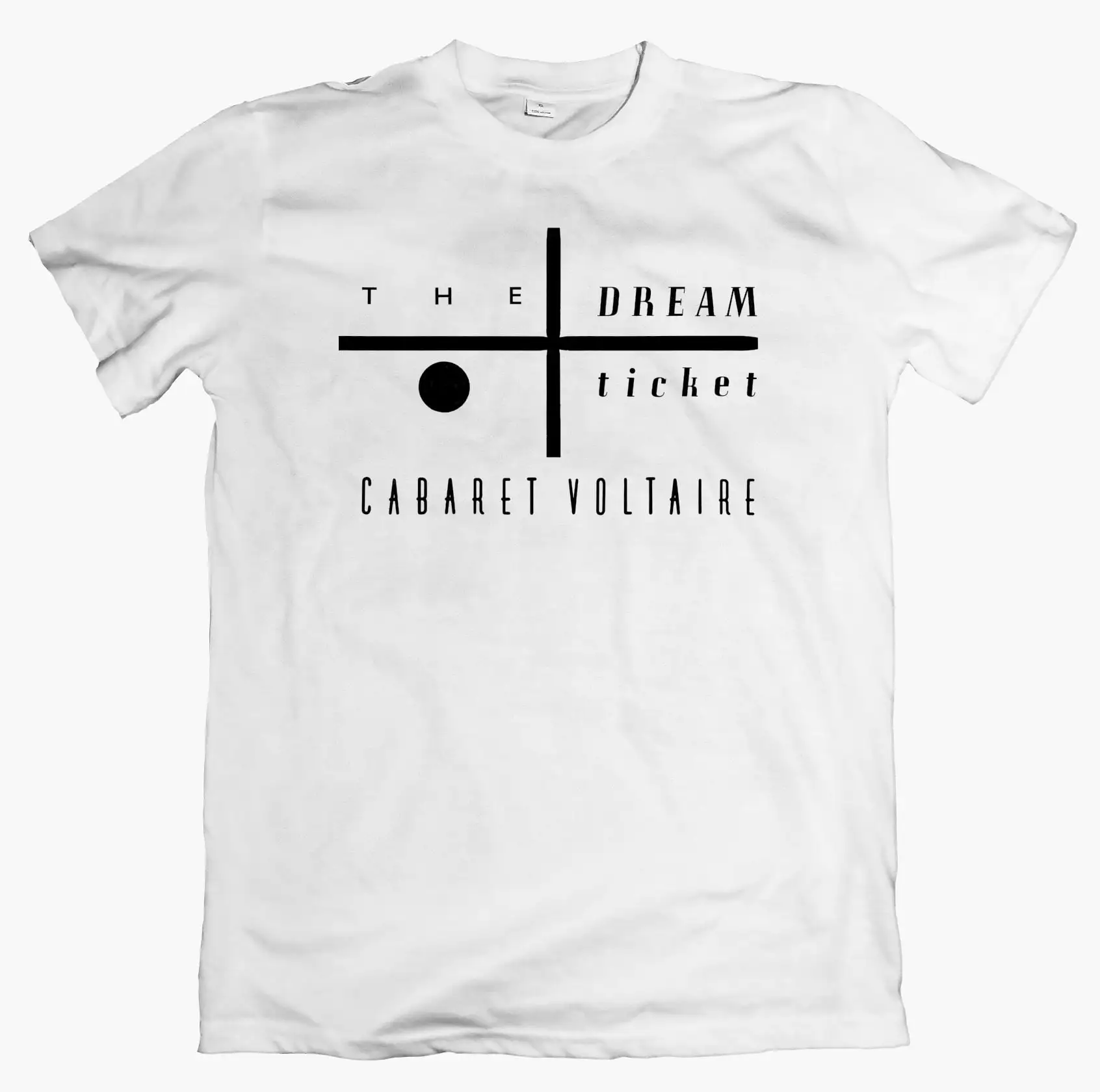 Cabaret Voltaire 'Dream Ticket' T Shirt Long Sleeve Throbbing Gristle Psychic Tv Coil Clock Dva