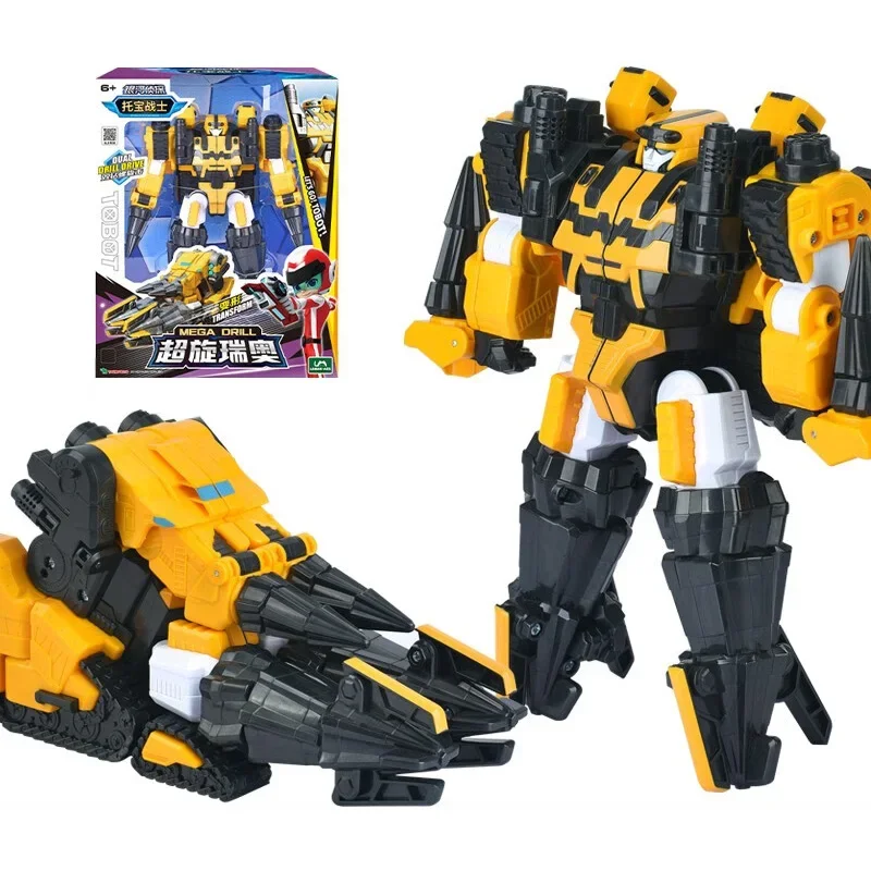 

New Galaxy Detectives Tobot Transformation Car to Robot Toy Korea Cartoon Brothers Anime Tobot Deformation Car Train Toys