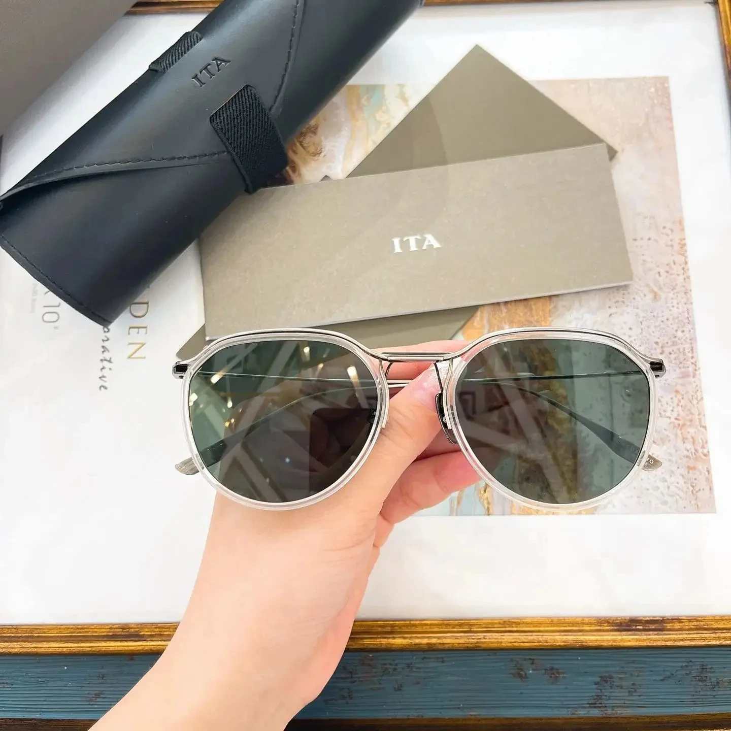 

Original LIANGCHENDITA SCHEMA-TWO DTX131 Driving Anti-Glare Men Sunglasses Premium Fashion Classic Casual Women Couple Eyewear