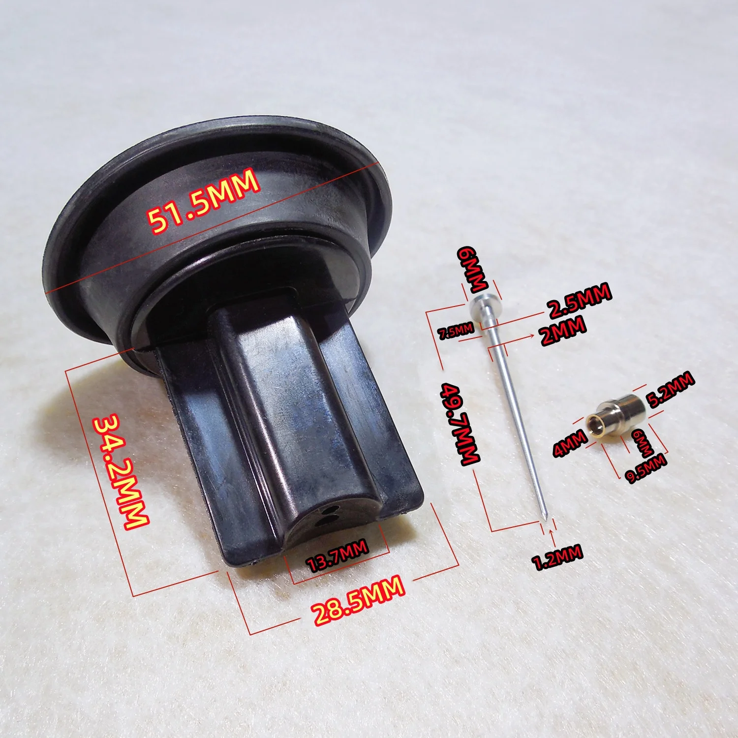For Suzuki (AN250) Burgman 250/Skywave 250 motorcycles with accelerator pump carburetor repair kit with plunger assembly