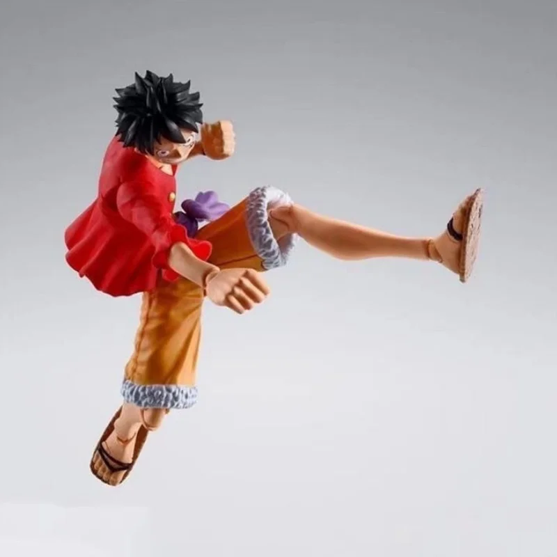 One Piece Figurine Shf Monkey D Luffy Action Figure Pvc Anime The War Of The Island Of Ghosts 15cm Luffy Model Toy Birthday Gift