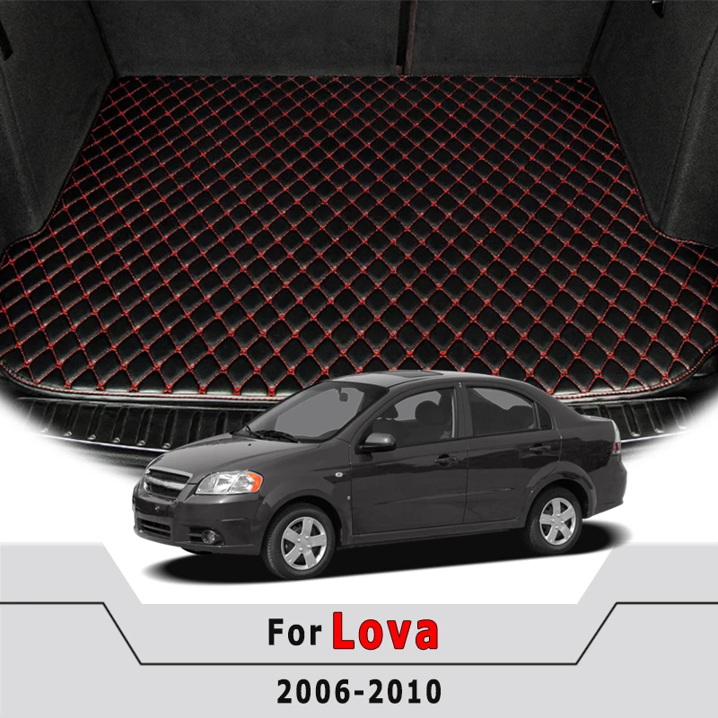 

Car Trunk Mats Fit For Chevrolet For Lova 2010 2009 2008 2007 2006 Trunk Liner Cargo Parts Accessories Waterproof Automobiles
