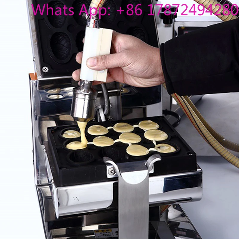 Stainless Steel Taiyaki Maker Jam Filler Cream Filling Machine Batter Sauce Injector Injection Machine Grouting Machine