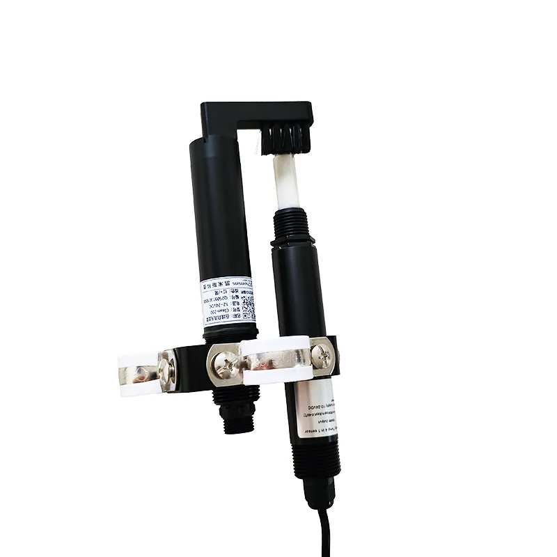 Automatic Cleaning Brush Holder That Can Simultaneously Install 4 Water Quality Digital Sensors to Measure Multiple Parameters