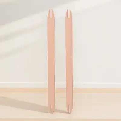 

2 шт. натуральных деревянных нитевязалок для вязания и ткачества, деревянный инструмент для рукоделия, гладкая поверхность, швейные принадлежности, наборы для творчества