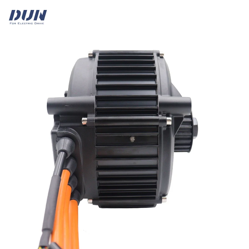 QS165 V2 35H 5KW Peak 10KW 6500RPM Belt Design QS Mid-Drive Motor For Sur-ron Light Bee Moped