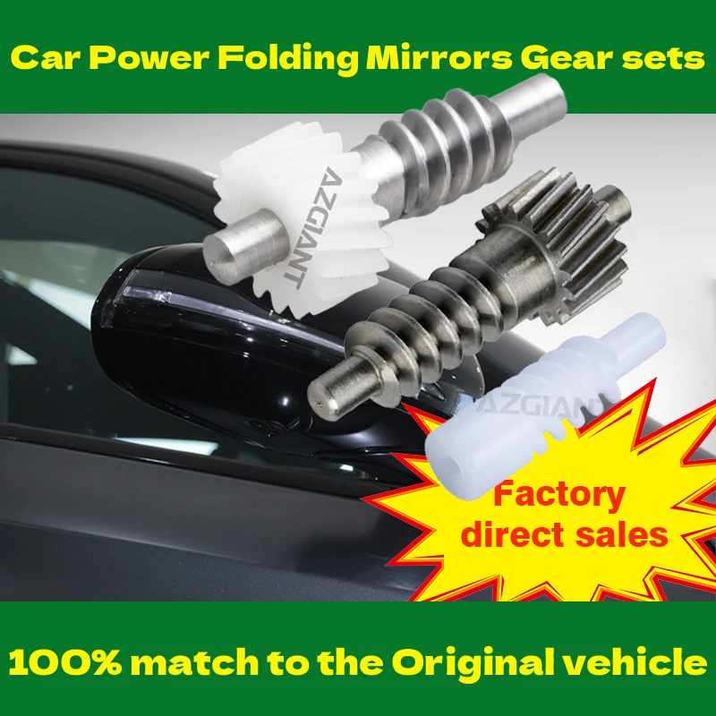 

AZGIANT Car Fold Mirror Gear Parts Gear Set For 2014-2021 Honda Jazz MK4 2014-2020 Honda Fit MK3 Brand New Auto Accessories DIY
