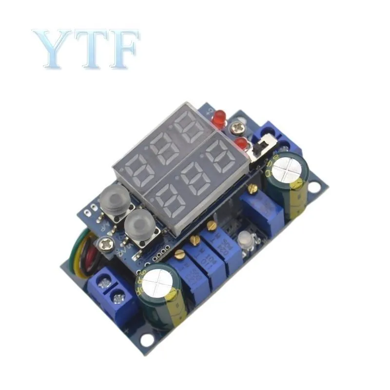DC-DC Step Down CC/CV Charging Module Dual LED Display 5A MPPT Solar Panel Controller