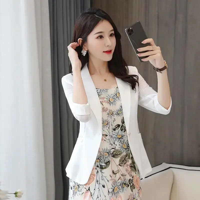 بدلة نسائية للحماية من الشمس من Orta Me Jaet Faionable كاجوال للتخسيس لربيع وصيف جديد Sle Top Quali إنتاج صيني #3