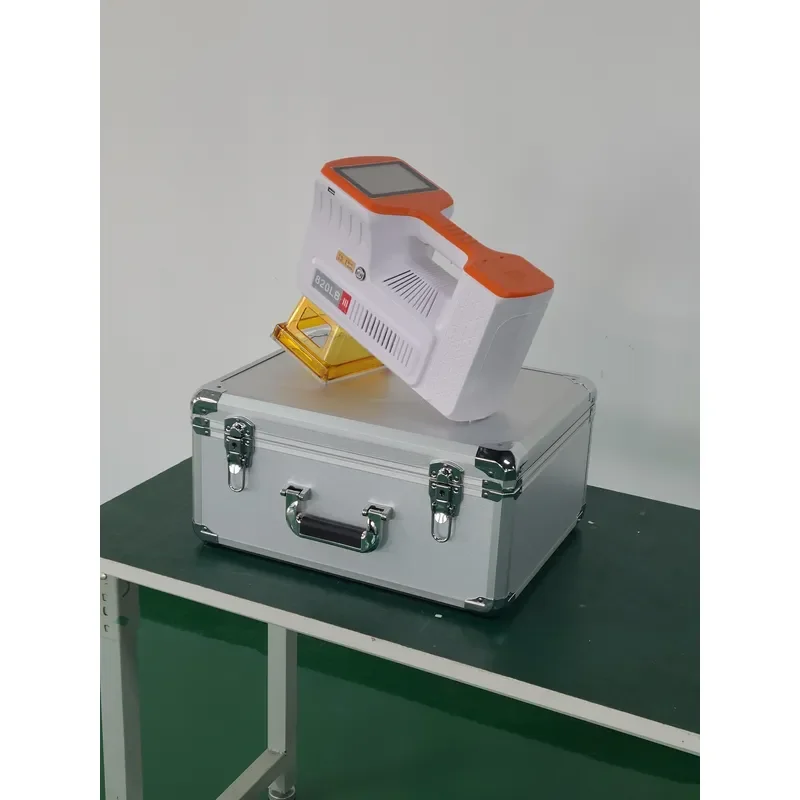 Handheld Engraving Machine 20W Touch Screen Small Portable Handheld Metal Stainless Steel Fiber Marking Machine