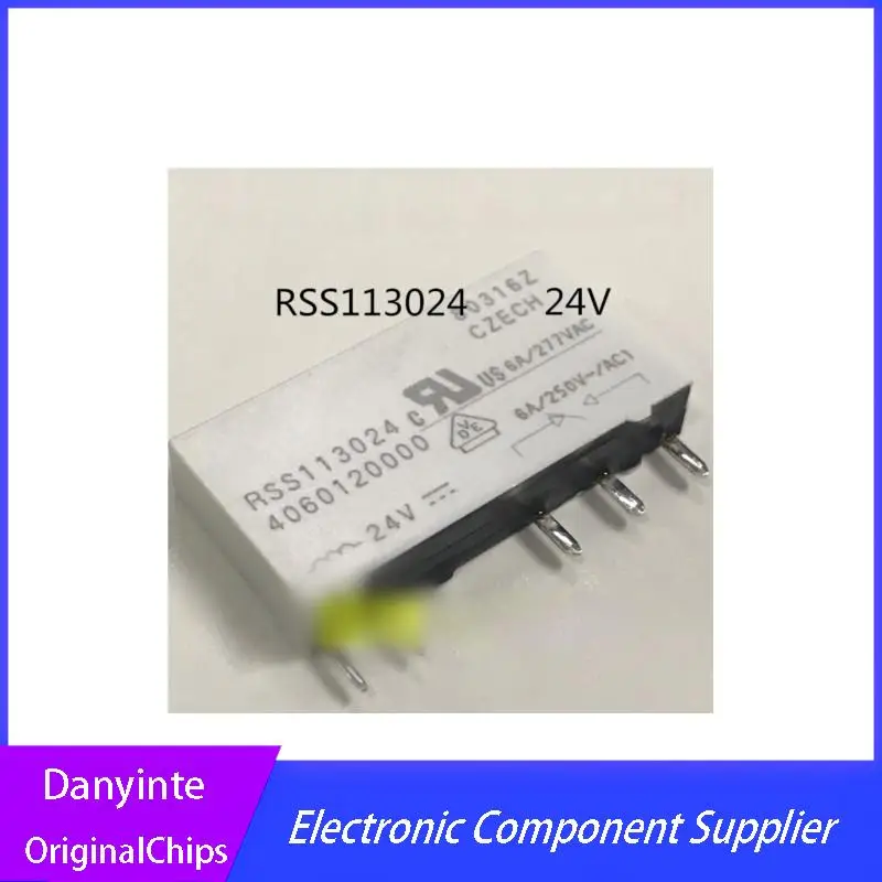 NEW and original 5PCS RSS113024  4060120000 24V DIP5 6A DIP5