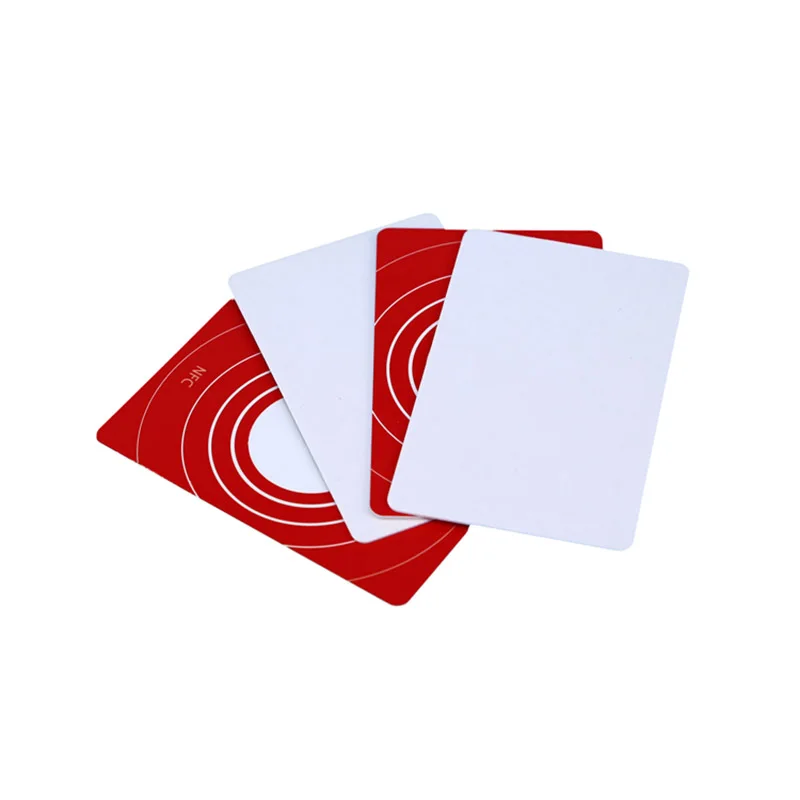 Custom Printing NFC Cards NFC NTAG213 PVC Cards 13.56MHz 14443A protocol