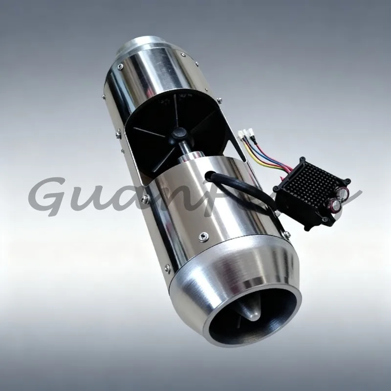 3000W High Power Jet Pump Underwater Propulsion 36-48V, 25Kg Thrust Brushless Marine Propulsion Power Unit