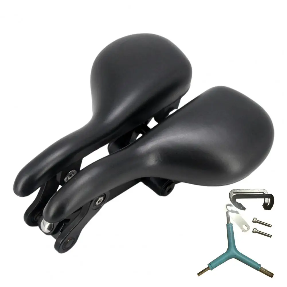 Universal Bicycle Seat Breathable Shock Absorbing Bike Seat Cushion for Men Women Universal Mtb Road Mountain Cycling Saddle