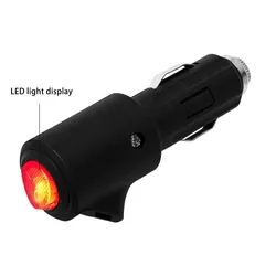 The Car Lighter Plug Is Durable And Can Be Used For A Long Time Cigar Lighter Plug Switch 180W Black Plug 12 V