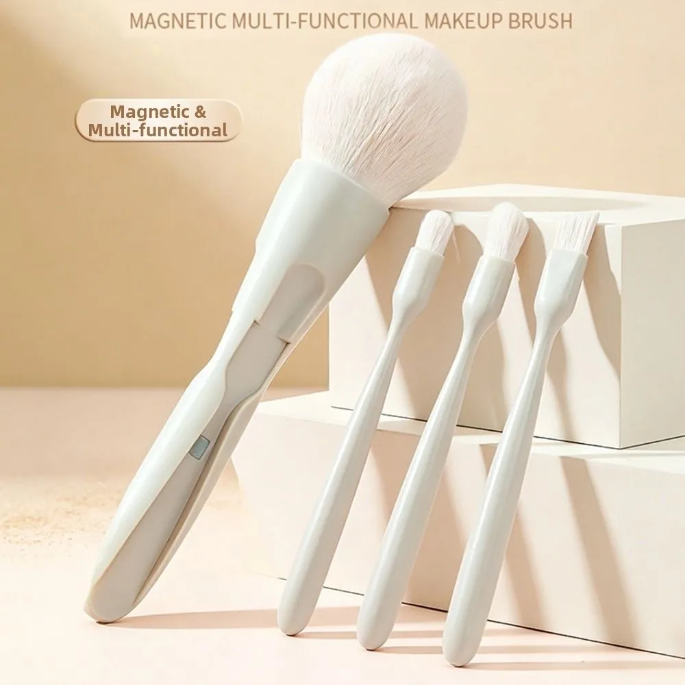 Magnetic 4-in-1 Transformable Brush High Coverage Multi-purpose Eyeshadow Concealer Brushes Cosmetic Beauty Multifunctional