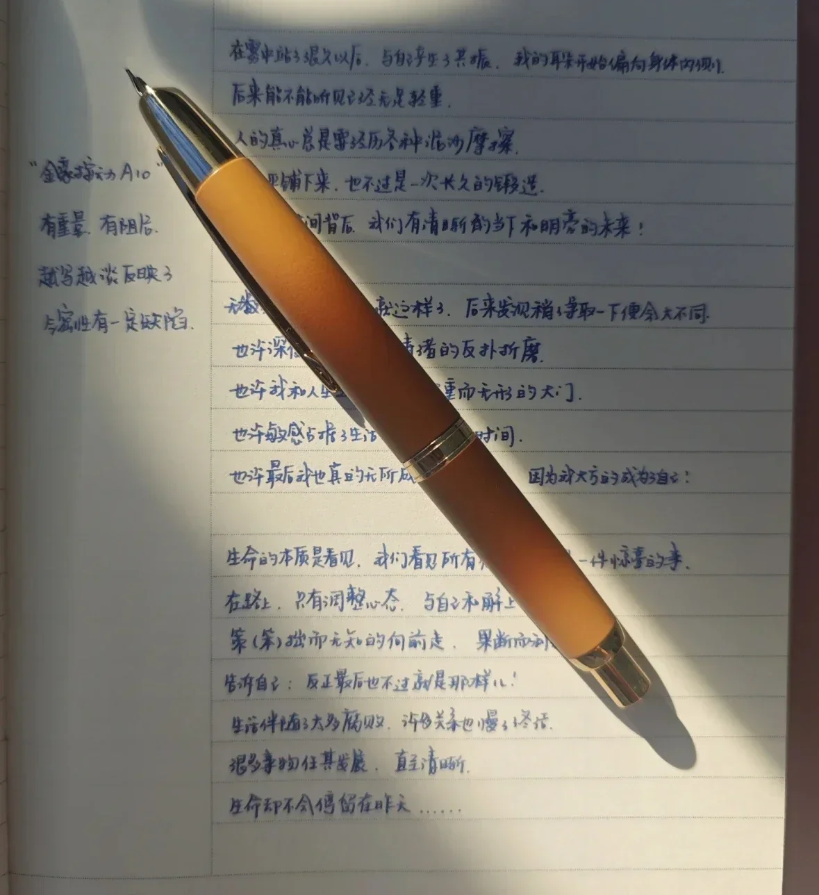 طبعة محدودة اللون Jinhao 10 قابل للسحب الصحافة قلم حبر EF F بنك الاستثمار القومي مع محول الحبر الكتابة هدية القلم التدرج القهوة