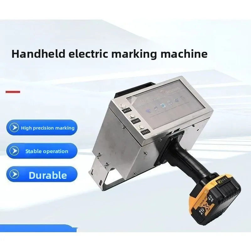 Portable Handheld Pneumatic Electric Marking Machine Steel Printing Car Frame Engine Number Marking Machine Engraving