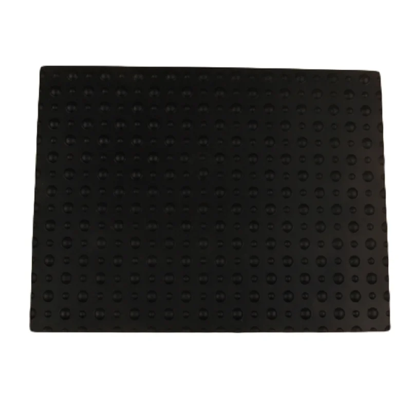 Free Shipping Black Dotted Shaped Silicone Texture Baking Mat DIY Fondant Mold HB1029