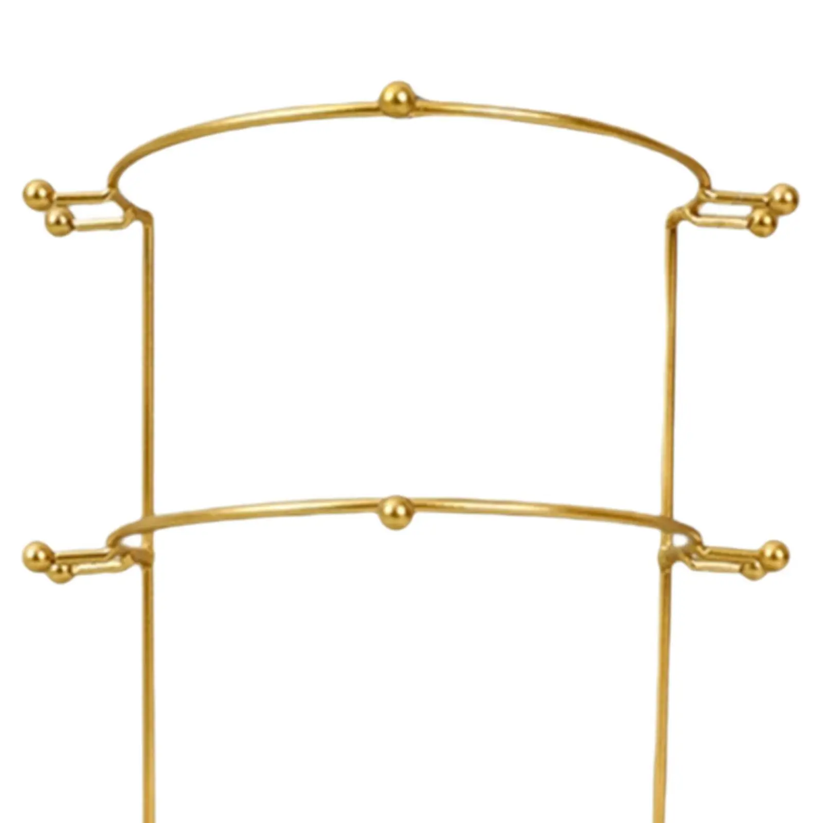 إكسسوارات رف تاج الشعر، حامل عرض تاج لتزيين خزانة العروس