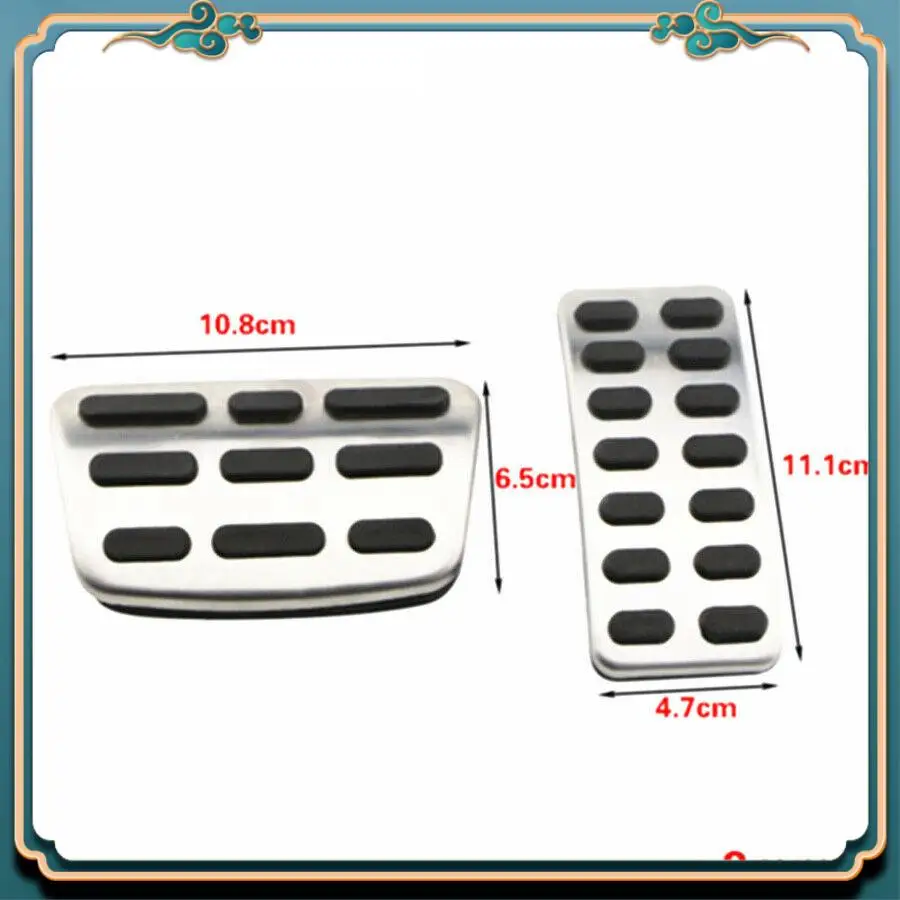 

Latest AT Foot Gas Brake Pedal Pads For Kia K2 Rio Soul Hyundai Accent Verna IX25