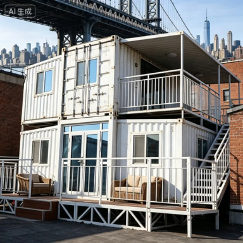 Portable Foldable Container House Prefab Tiny Home 20ft 40ft Modular Mobile Living Camping Office Easy Install