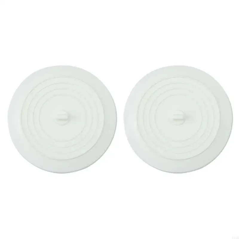 

E06B Large Bathtub Drain Cover Sink Hair Stop Long Service Solution Prevents Water Overflows in Kitchen Bathroom & Laundry