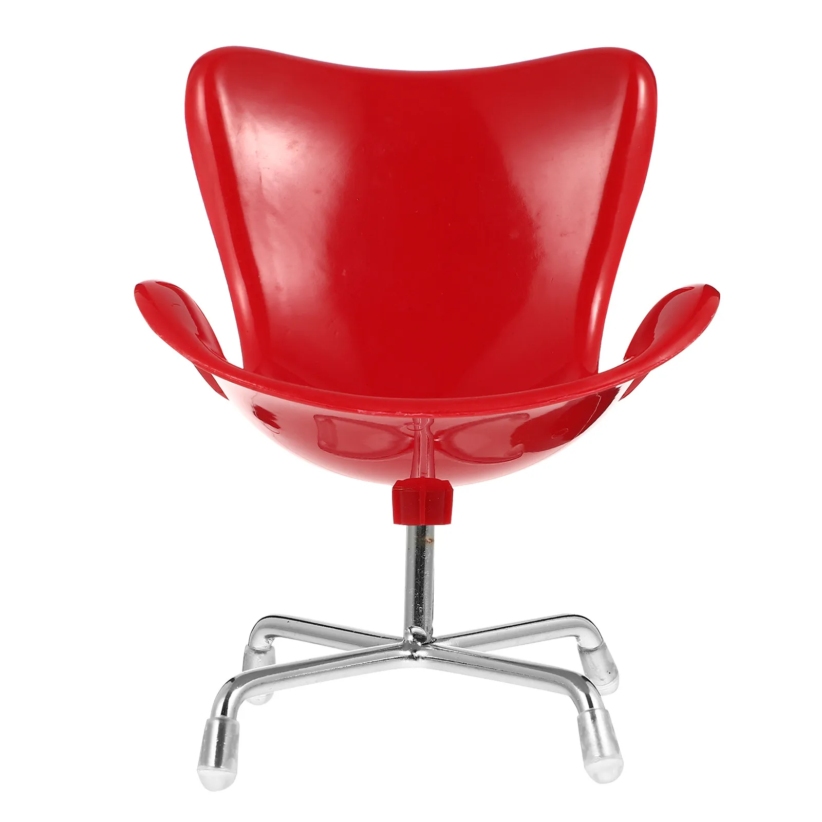 

Мини-кресло для детей, декор для мини-домика, специально разработано для создания романтической атмосферы, гладкий безопасный пластик, миниатюрный игровой набор с креслом