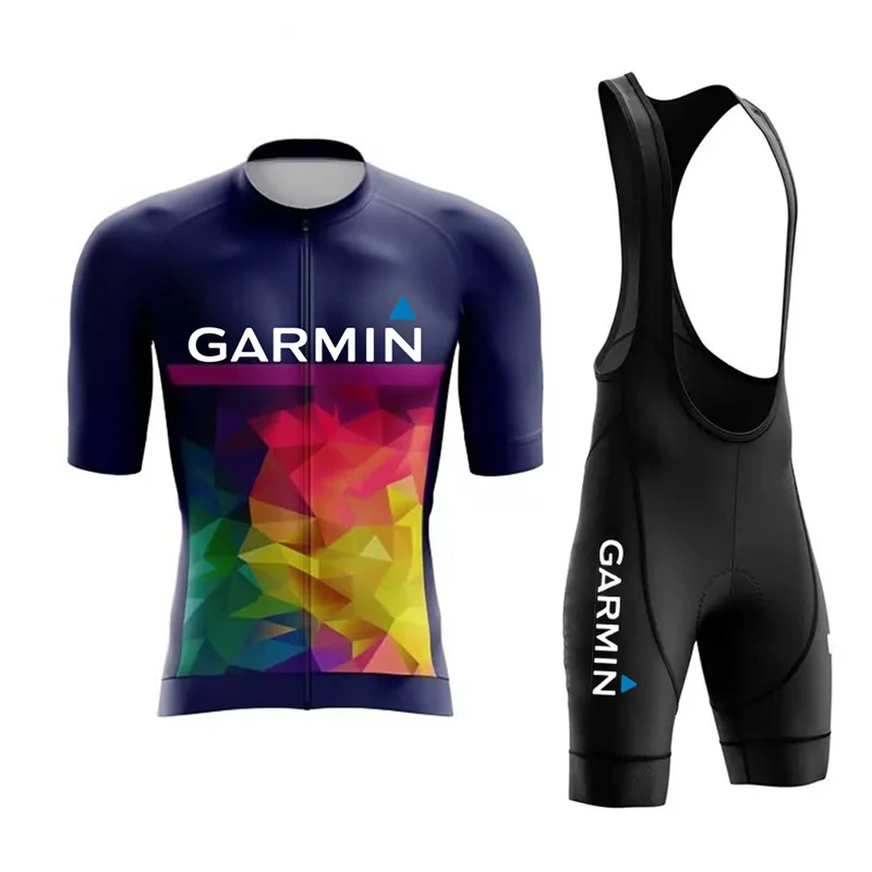 Koszulka rowerowa Garmin męska koszulka kolarska MTB outdoor szybkoschnąca oddychająca odzież rowerowa zestaw